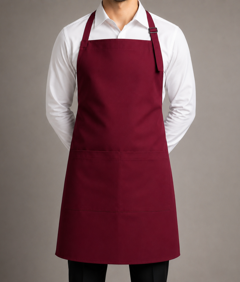 Cotton Twill Bib Apron - Pack of 3