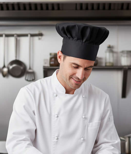 Professional Cotton Twill Chef Hat - Pack of 2