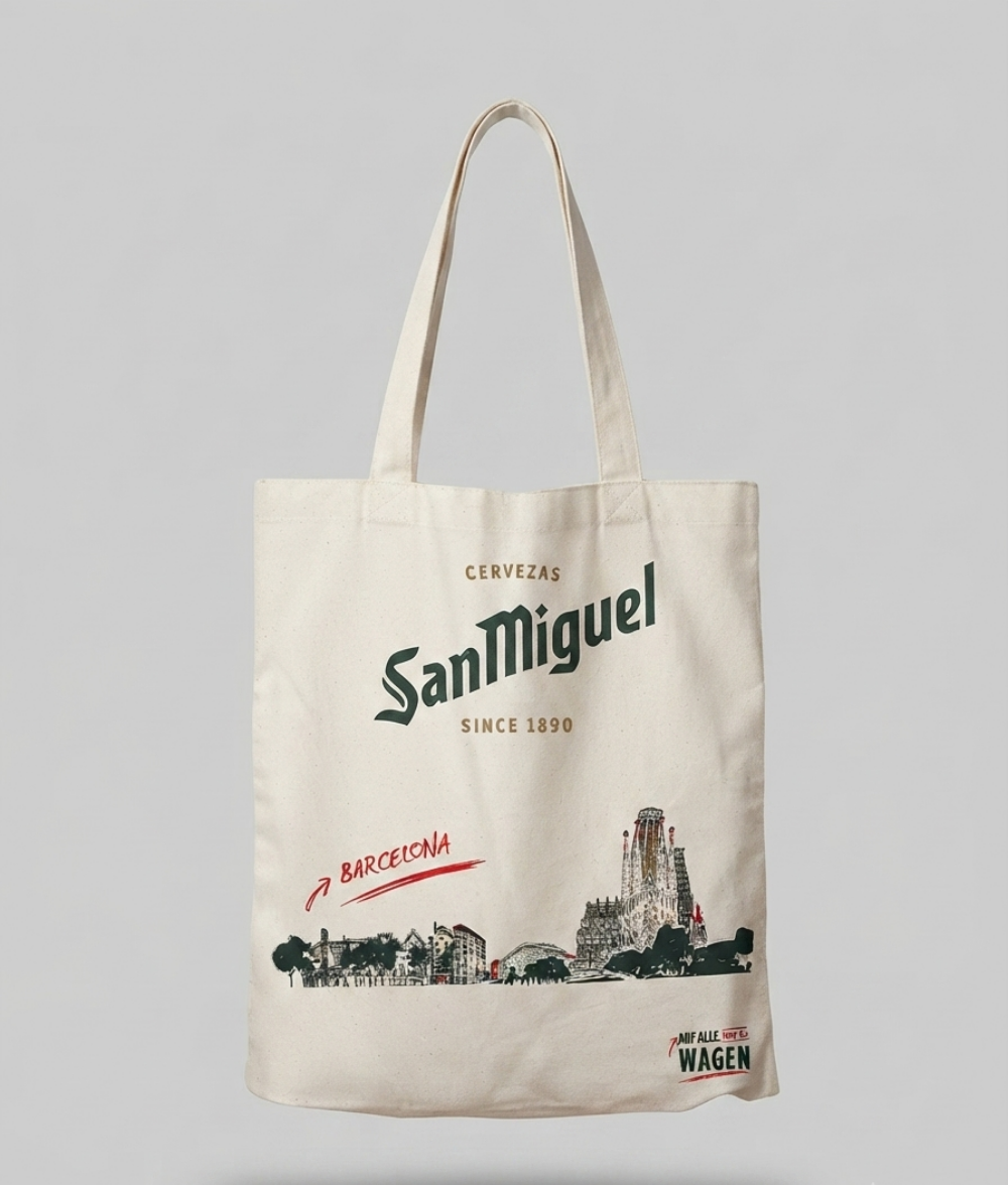 San Miguel City Series Canvas Tote Bag - Box Pack