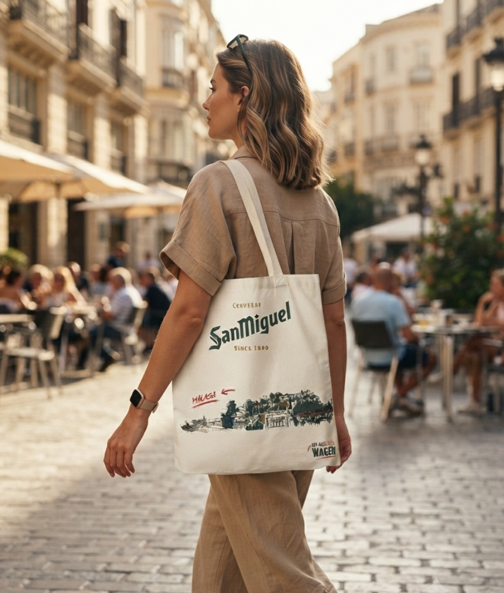 San Miguel City Series Canvas Tote Bag - Box Pack
