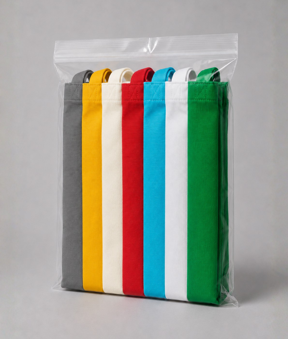 Cotton Tote Bag - Pack of 7
