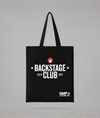 Bold Graphic Foam Print Canvas Tote Bag