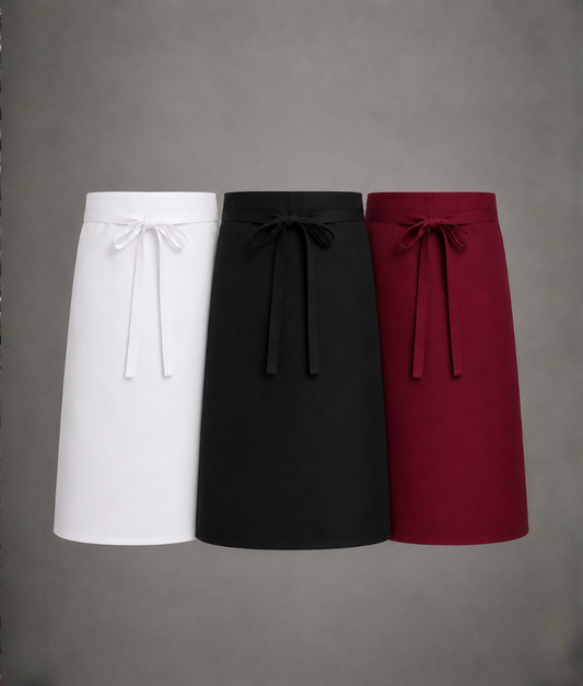 Cotton Twill Waist Apron - Pack of 3