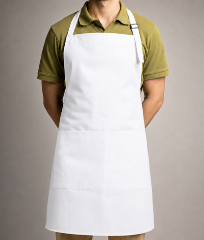 Cotton Twill Bib Apron - Pack of 3