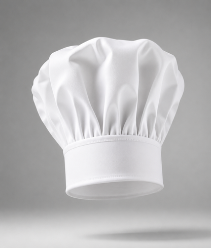 Professional Cotton Twill Chef Hat - Pack of 2