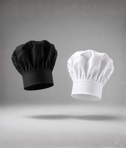Professional Cotton Twill Chef Hat - Pack of 2