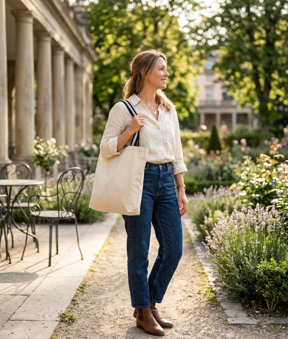 Premium Plain Canvas Tote Bag