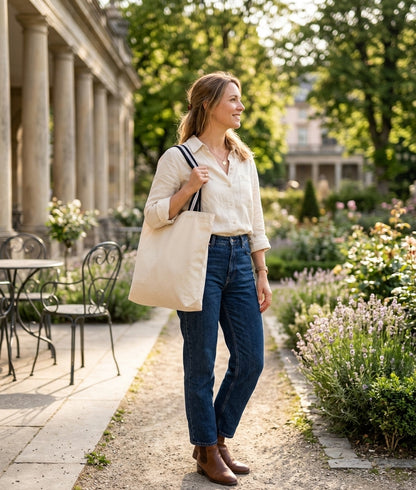 Premium Plain Canvas Tote Bag