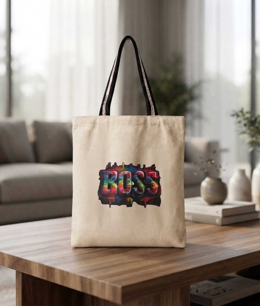 BOSS Urban Canvas Tote Bag